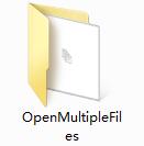 Open Multiple Files