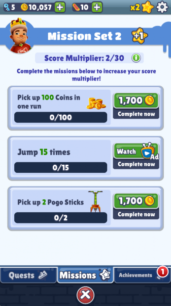 地铁跑酷国际服(subwaysurfers)