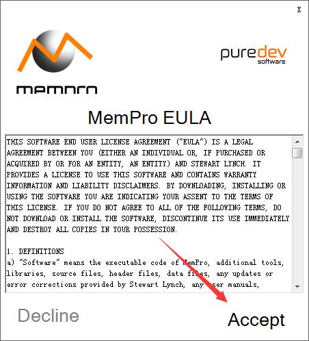Puredev MemPro