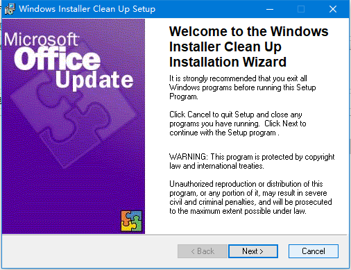 windows iller cleanup utilitynsta