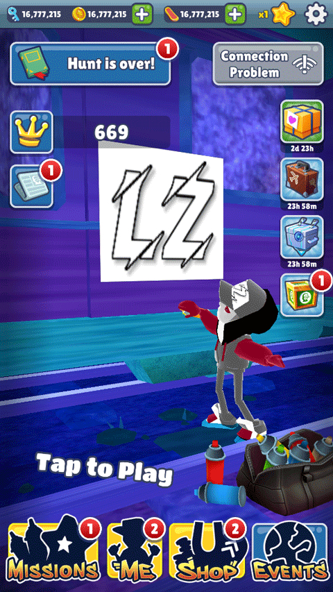 地铁跑酷lz阴森车站特别版