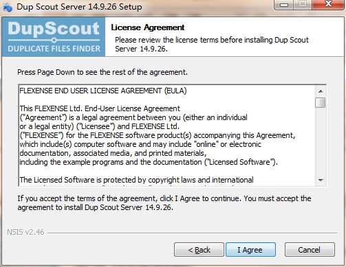 Dup Scout Server