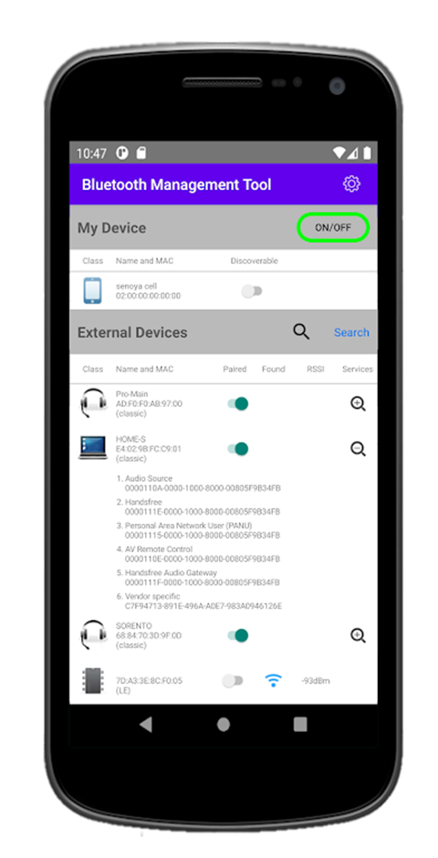 蓝牙管理工具(Bluetooth Management Tool)