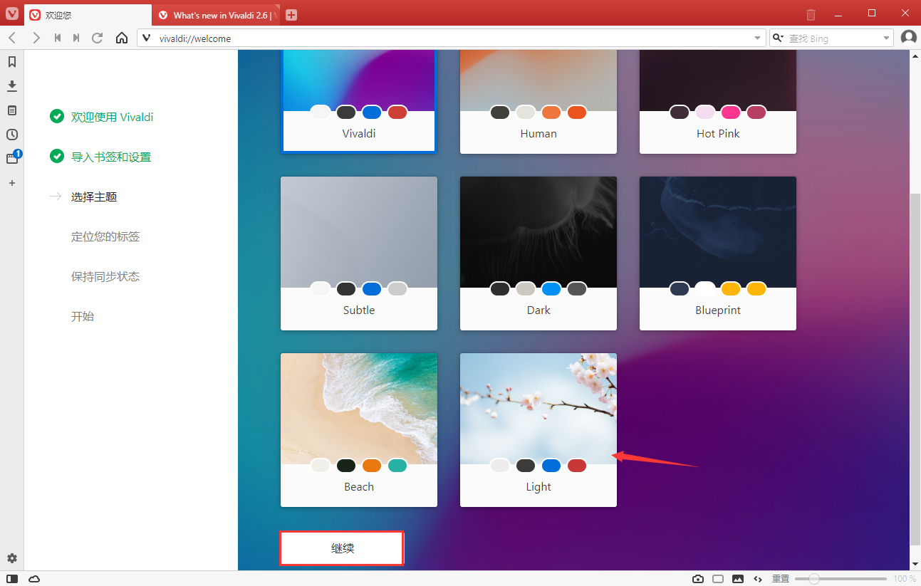 vivaldi浏览器