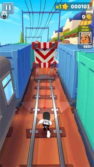 地铁跑酷黑白杰克定制版