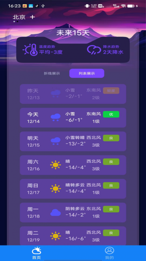 主播天气app
