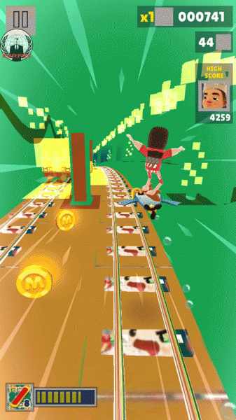 地铁跑酷迷你世界版