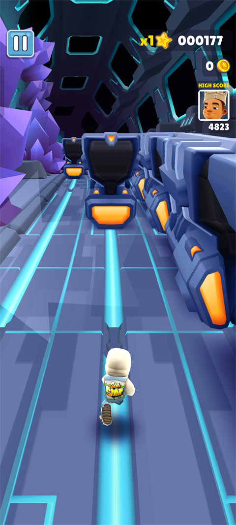 地铁跑酷太空站版本