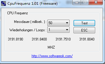 CpuFrequenz