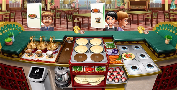 烹饪发烧友无限金币钻石版