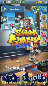 地铁跑酷长安国际版