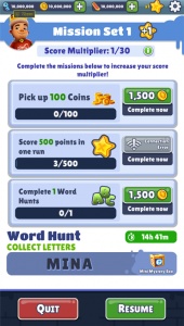 地铁跑酷狗子视角版