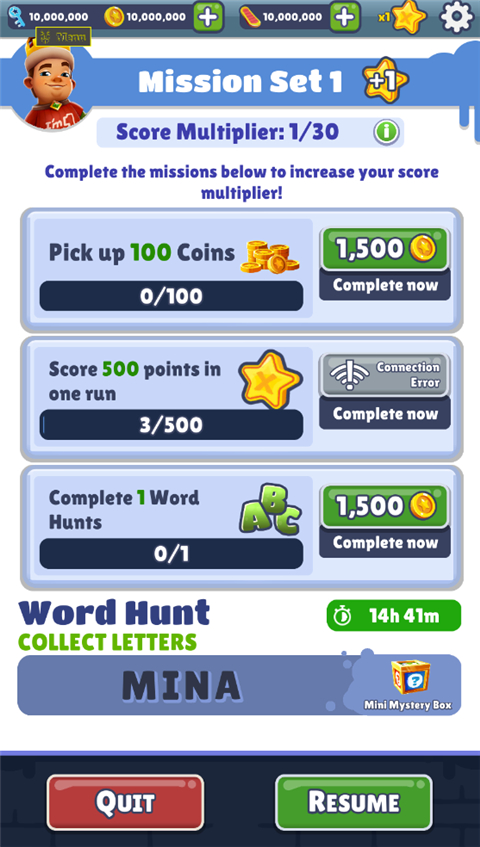 地铁跑酷狗子视角版