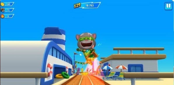 汤姆猫英雄跑酷单机版