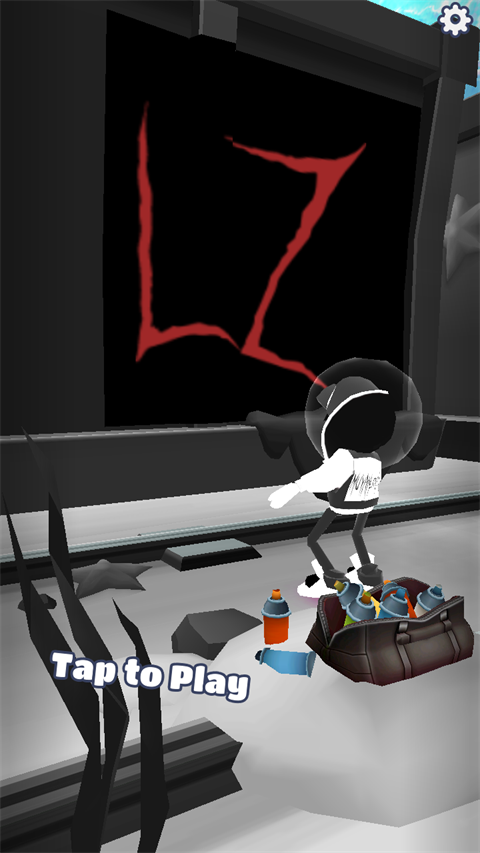 地铁跑酷超级黑白水下城定制版