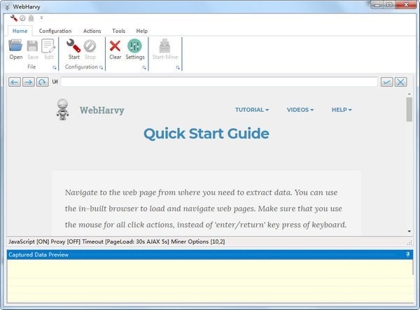 WebHarvy
