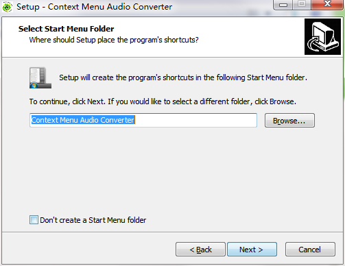 Context Menu Audio Converter