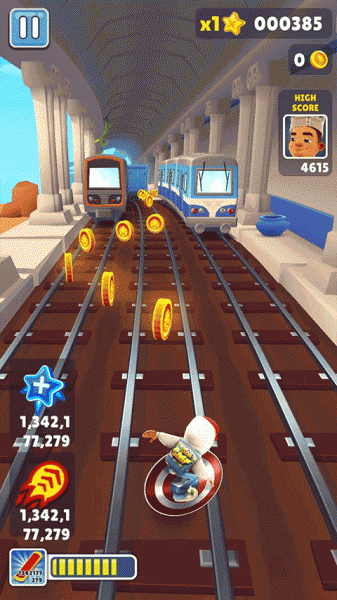 地铁跑酷全明星模组