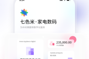 七色米家电数码进销存app