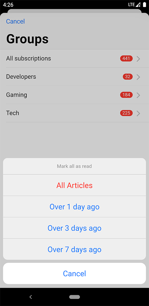 Fluent Reader(RSS阅读器)