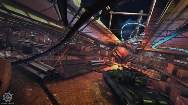 枪炮：坦克进攻