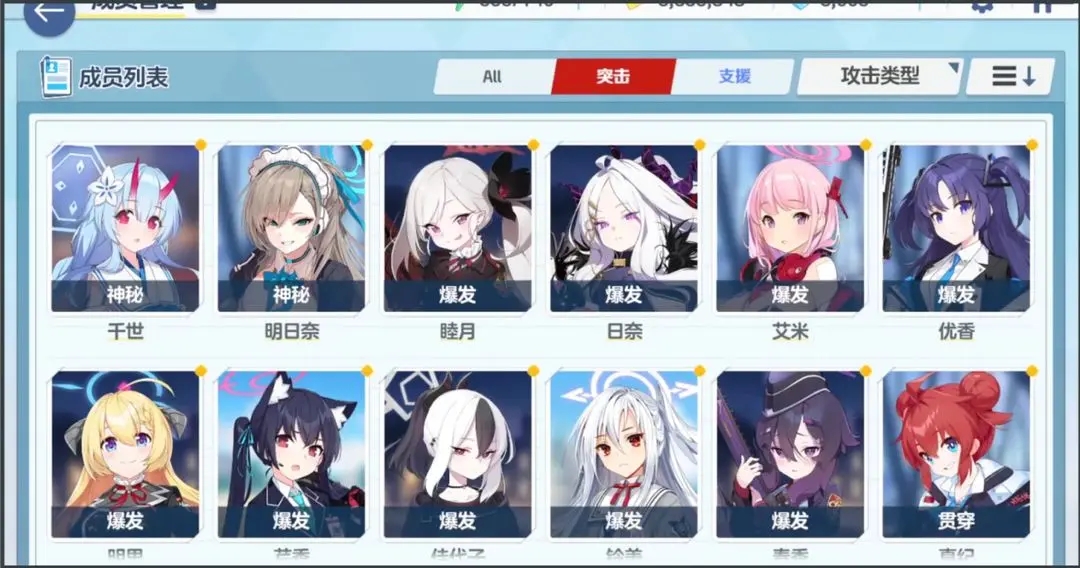 蔚蓝档案官服