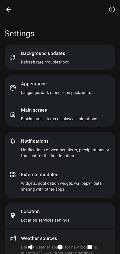 Breezy Weather微风天气预报