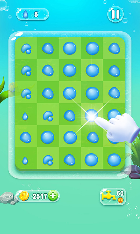 水滴泡泡爆破手游