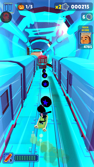 地铁跑酷根灿魔改鬼屋