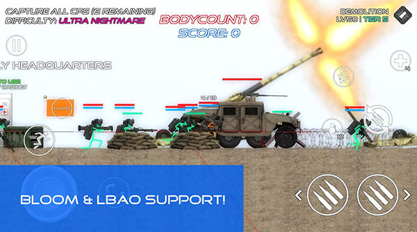 火柴人战争鲜血打击中文版