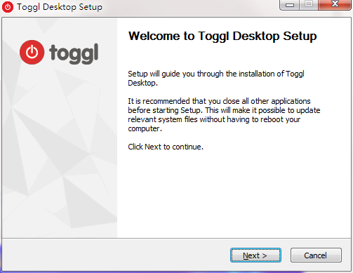 toggl desktop