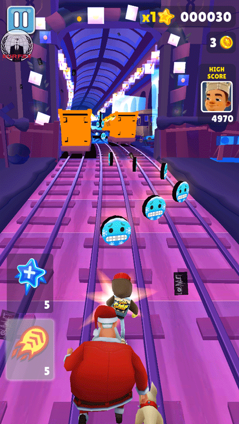 地铁跑酷QAQ3.0定制版