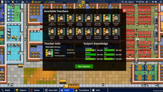 学术界：学校模拟