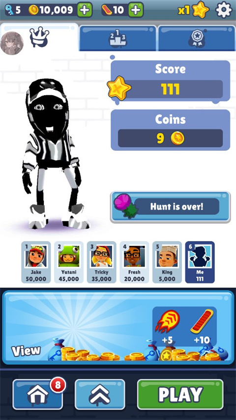 地铁跑酷万次郎版