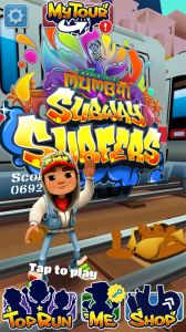 地铁跑酷凤灵改汉堡金币