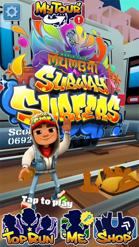 地铁跑酷凤灵改汉堡金币