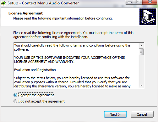 Context Menu Audio Converter