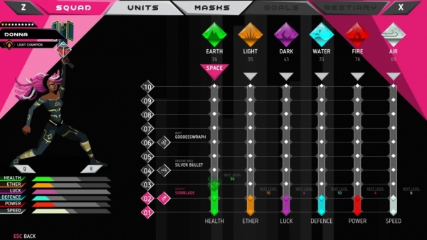 网格之力：女神的面具