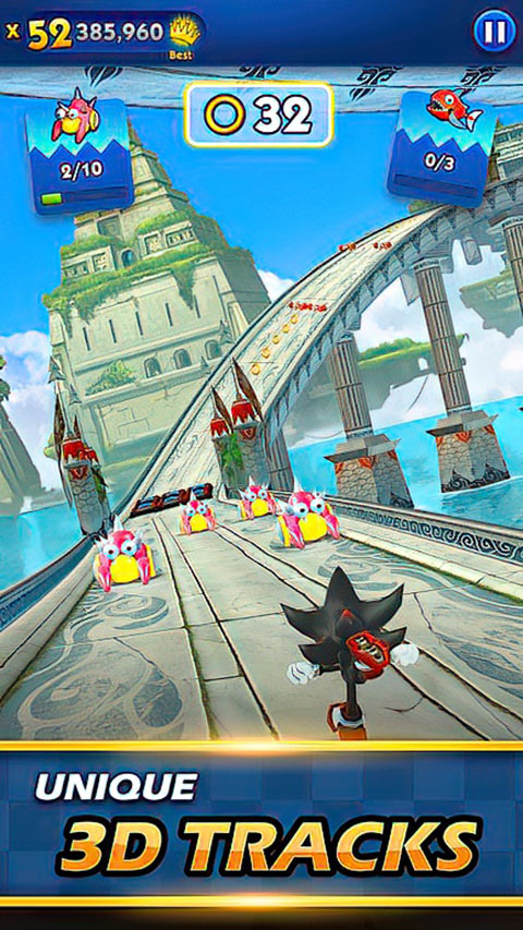 索尼克冲刺官方版(Sonic Dash)