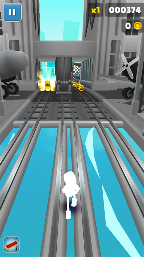 地铁跑酷白色杰克版