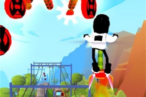 地铁跑酷写轮眼金币版