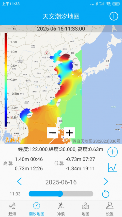 月相潮汐表软件