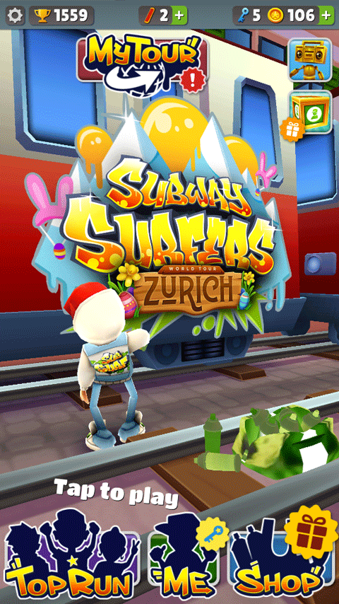 地铁跑酷西瓜条金币版