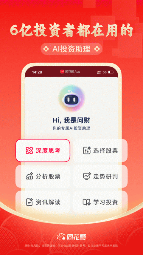 同花顺手机炒股app