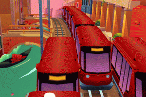 地铁跑酷透明金币版