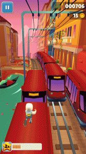 地铁跑酷透明金币版