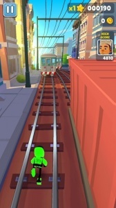 地铁跑酷彩色金币版