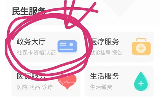 掌上民生app