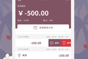 家庭流水账记账软件