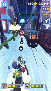 地铁跑酷Easft仿外网雪地版本